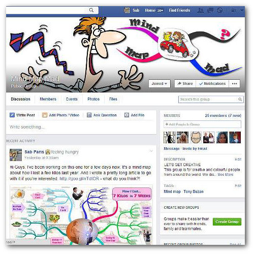 Mind Map Mad Facebook Discussion Group