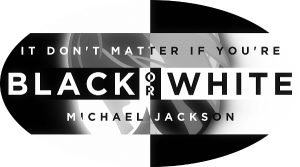 black and white mind map Michael Jackson