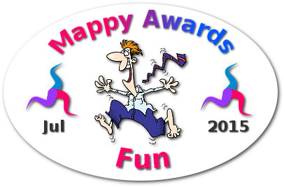 Mappy Awards July 2015 'FUN' Winner by the iMindMap / ThinkBuzan team