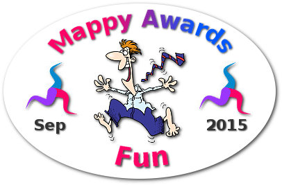 Mappy Awards September 2015 'FUN' Winner by Philippe Packu!