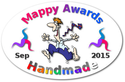 Mappy Awards September 2015 'HANDMADE' + OVERALL Winner by Evelyn Lim!