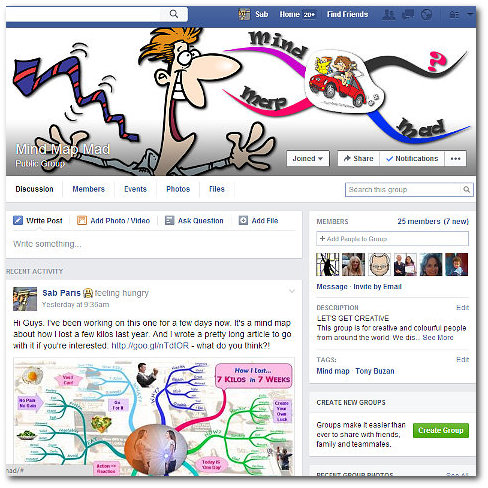 Mappy Awards Facebook Mind Map Mad Group Pic