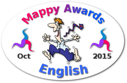 Mappy Awards October 2015 'ENGLISH' Winner by Maptelling