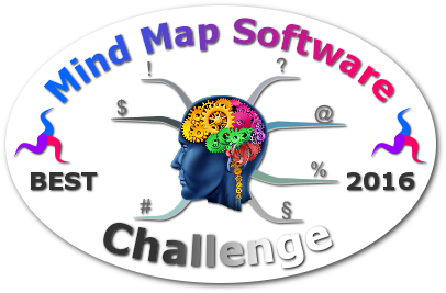 World's Best Mind Mapping Software 2016 Challenge - Badge