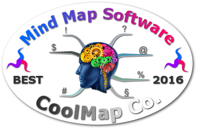 World's Best Mind Mapping Software 2016 Challenge - CoolMap Co. badge