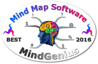 World's Best Mind Mapping Software 2016 Challenge - MindGenius badge