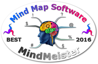 World's Best Mind Mapping Software 2016 Challenge - MIndMeister badge