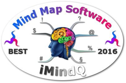 World's Best Mind Mapping Software 2016 Challenge - iMindQ badge