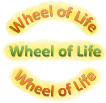 "wheel of life coaching tool" logo