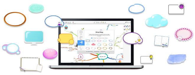 iMindMap 10 Preview central images